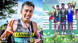 El morelense Irving Pérez es bicampeón nacional de triatlón