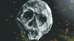 Espeluznante asteroide con forma de calavera se acerca a la Tierra 