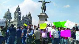 Taxistas piden renuncia de secretario de Movilidad, en el Edomex