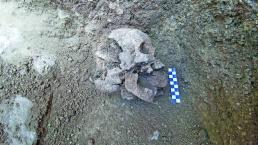 Descubren esqueleto de pequeño vampiro en Italia