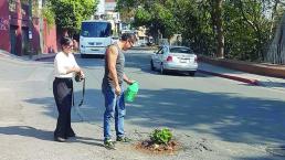 Calles de Cuernavaca se llenan de baches por lluvias