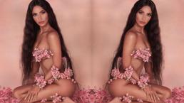 Kim Kardashian festeja su cumpleaños desnuda y con lágrimas en los ojos 