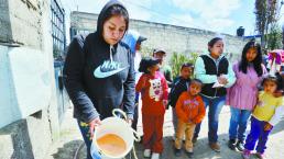 Controlan fuga de gasolina en los pozos de agua de San Cristóbal Huichochitlán, en Toluca
