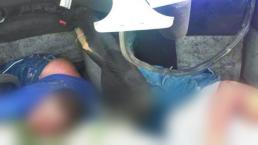 Dos hombres mueren al chocar automóvil contra árbol, en Morelos