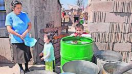Organismo de Agua y Saneamiento de Toluca prometen mandar pipas por corte de agua