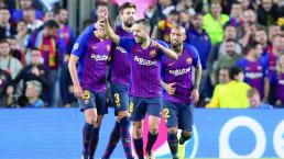 Sin Messi, Barcelona triunfa en la Champions contra Milán