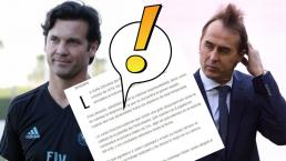 Mensaje de Lopetegui tras ser destituido como entrenador del Real Madrid; llega Santiago Solari