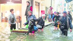 Venecia bajo el agua tras fuertes lluvias, se registran 12 muertos