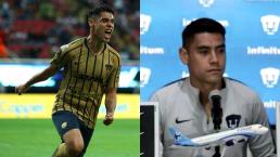 Cruz Azul no es favorito, dice el delantero de los Pumas Felipe Mora