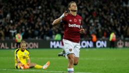 'Chicharito' abandona sequía goleadora y anota en la victoria del West Ham
