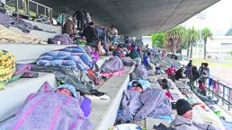 Primer caravana se reagrupó en Puebla para llegar a CDMX