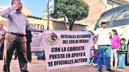 Policías denuncian extorsiones de altos mandos, en Toluca