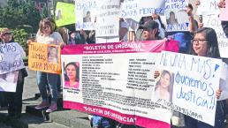 Familiares exigen justicia para mujeres desaparecidas en Metepec