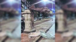 Detienen a secuestrador de esculturas en Paseo de la Reforma, CDMX