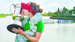 Mexicana Gaby López gana su primer torneo del tour de la LPGA, en China
