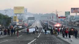 Se pone caliente la autopista México - Pachuca, tras agresión de policías de CDMX a mexiquenses