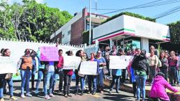Maestras de guarderías protestan en Morelos por falta de recursos