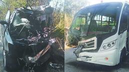 Invade carril y provoca muerte de conductor, en Tlaltizapán 