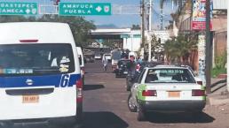 Taxistas de Cuautla son víctimas frecuentes de los secuestradores