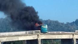 Se registra enfrentamiento armado y bloqueos en Tomatlán, Jalisco