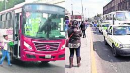 Usuarios dejan la vida en el transporte público, en Toluca