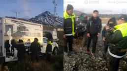 Rescata policía de Alta Montaña a dos personas extraviadas en el Nevado de Toluca