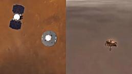 Sonda de la NASA 'InSight' logra el éxito y llega a Marte, para misión sísmica sin precedentes