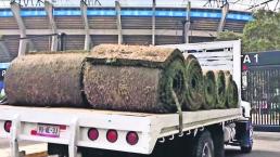 Cambian césped del Estadio Azteca para la Fiesta Grande