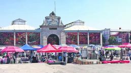 Pese a prohibiciones, vendedores ambulantes se instalan en centro de Toluca 