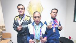 Policías de la Ciudad de México ganan 29 medallas y ascenso 