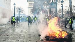 Protestas se intensifican, en París 
