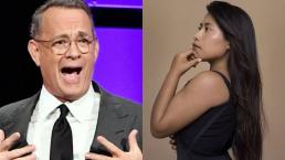 Así reaccionó Tom Hanks al conocer a Yalitza Aparicio, protagonista de "Roma"