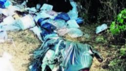 Dejan restos de hombre en bolsa de plástico en Celaya, Guanajuato
