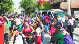 Químico provoca desmayo a chavitos de secundaria, en Cuautla