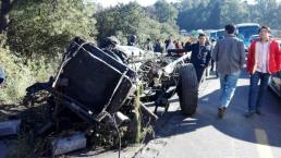 Autopista México - Puebla cerrada en ambos sentidos por accidentes viales