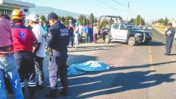 Hombre muere baleado y sus agresores huyen, en Almoloya de Juárez