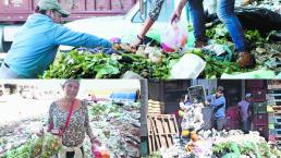 Recolectores de la Central de Abastos cenarán de la basura, en CDMX