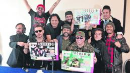 La Lotería Nacional lanza billete conmemorativo al son del rock, ska y reggae 
