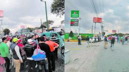 Automovilistas de Toluca acusan que distribución de combustible no es equitativa