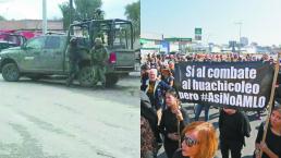 Pobladores de Tula desarman y golpean a militares tras persecución de ‘ordeñadores’