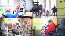 Robot 'Zora' acompañante de los adultos mayores, en Francia