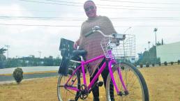 Invitan a usar bicicleta ante falta de gasolina, en Toluca