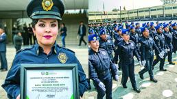 Dan reconocimiento a estudiante de la Universidad de la Policía de la CDMX