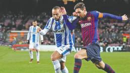 Lionel Messi  Ousmane Dembélé Barcelona Leganés Liga Española