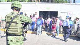 Ejército Morelos Vigila Escuelas