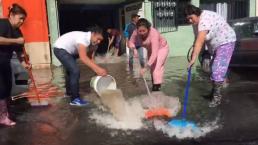 fuga de agua ciudad de mexico