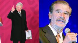 AMLO Vicente Fox riña combate huachicol