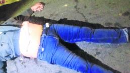 Grupo armado cadáver hombre balacera Cuernavaca