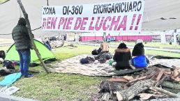 CNTE libera vías Michoacán mantiene paro laboral