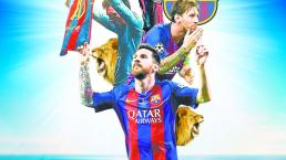 Lionel Messi jugadores anotaciones mismo equipo Barcelona